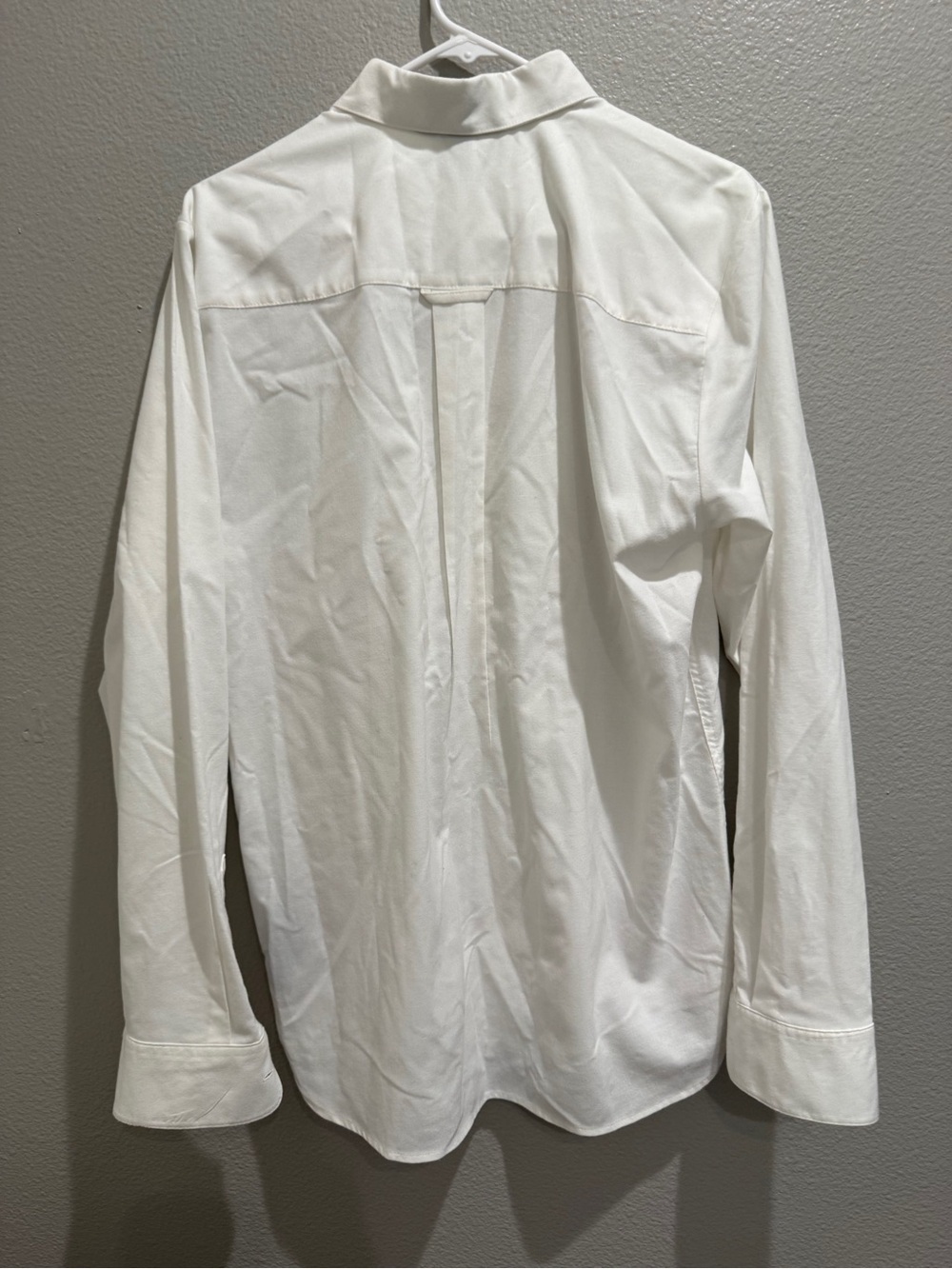 Volcom Men’s White Button-Down Long Sleeve Shirt Size Large Cotton - Picture 3 of 7